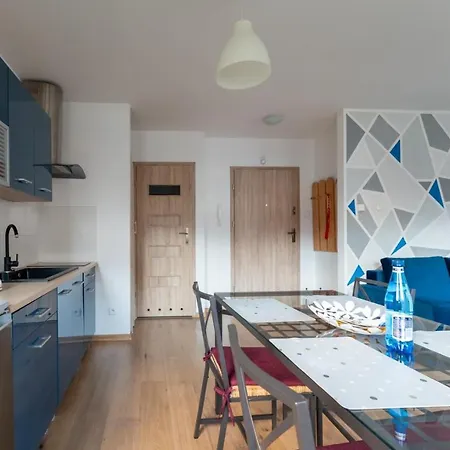 Lazurowy Widok Centrum - Z Prywatnym Parkingiem - Spaceapart Apartament