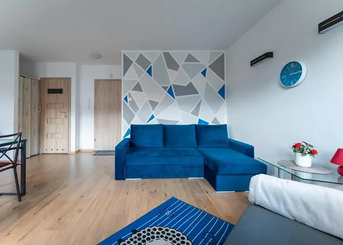 Apartment Lazurowy Widok Centrum - Z Prywatnym Parkingiem - Spaceapart *