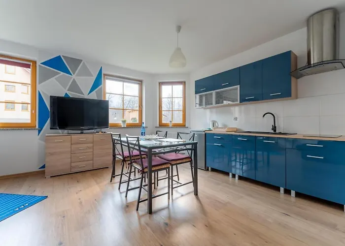 Lazurowy Widok Centrum - Z Prywatnym Parkingiem - Spaceapart Apartment